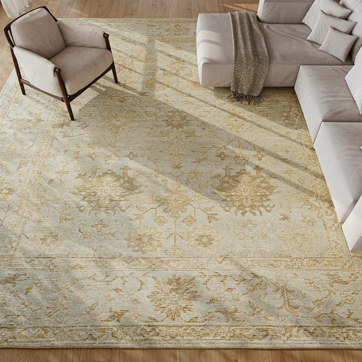 Nourison Home Celia  Sage  Traditional