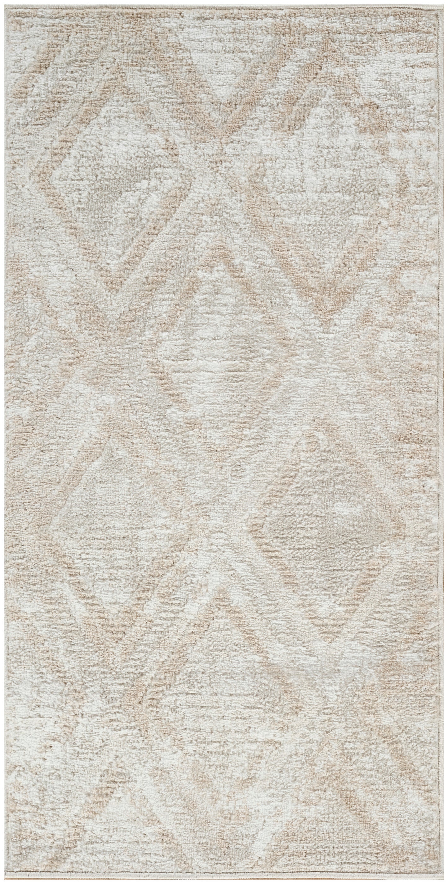 Nourison Home Dekor DEK05 Ivory Beige Contemporary Machine Woven Rug