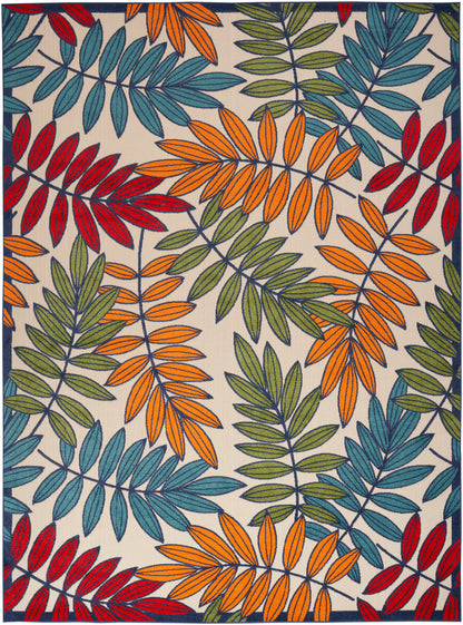 Nourison Home Aloha ALH18 Multicolor Contemporary Power-loomed Rugs