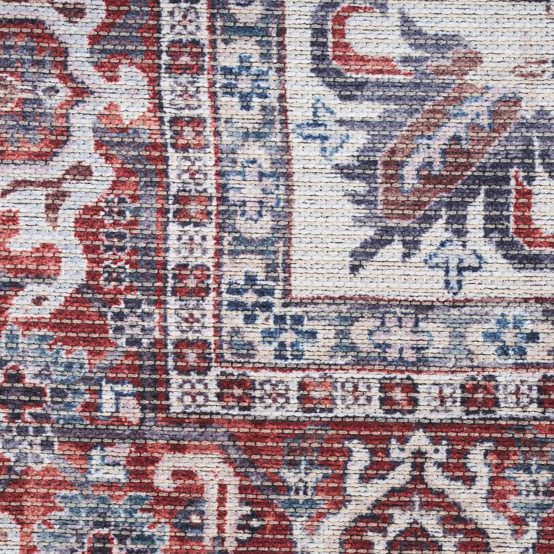 Nourison Home New Concept Washables  Brick Ivory  Traditional