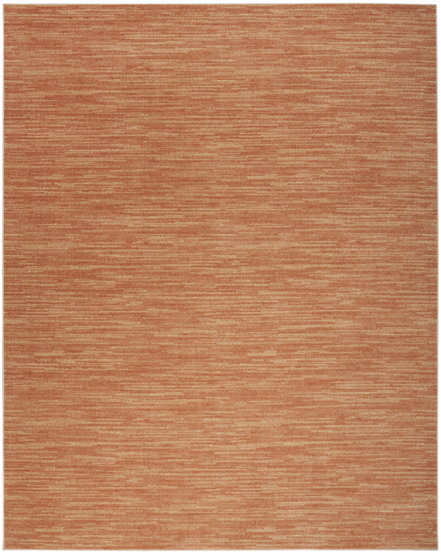 Nourison Home Nourison Essentials NRE01 Rust Contemporary Power-loomed Rug