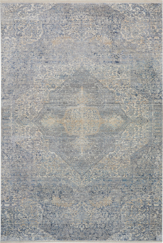 Nourison Home Lustrous Weave  Blue Grey  