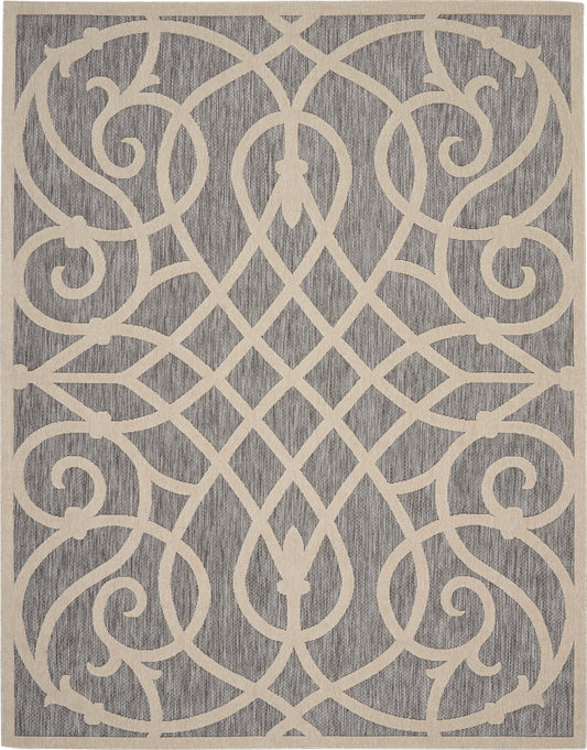 Nourison Home Cozumel  Grey  Contemporary