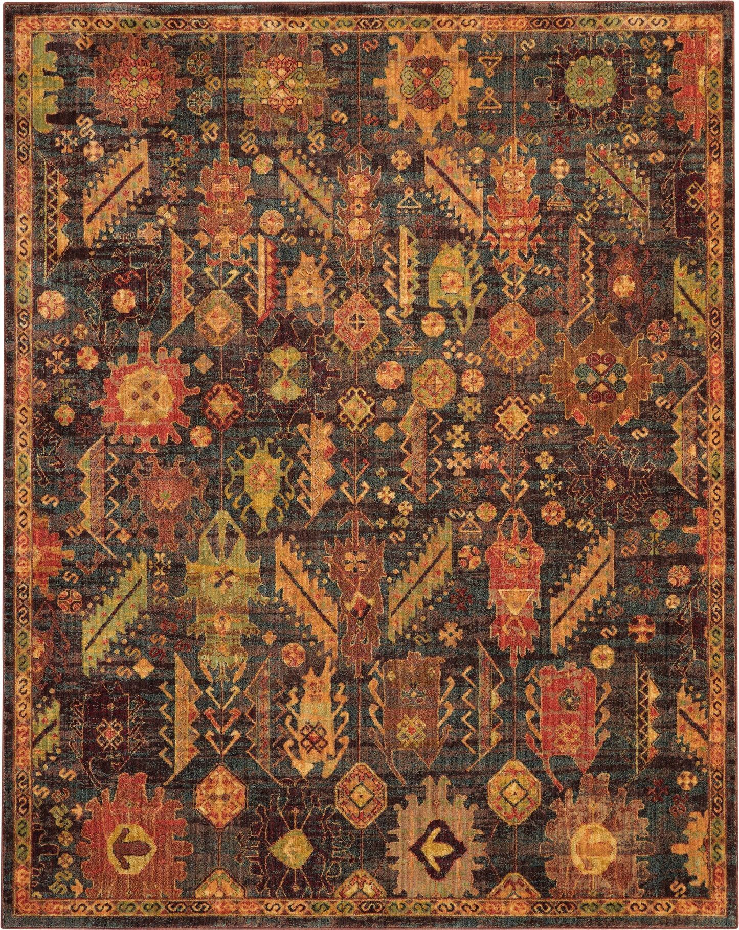 Nourison Home Jewel  Denim  Traditional