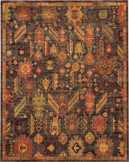 Nourison Home Jewel  Denim  Traditional