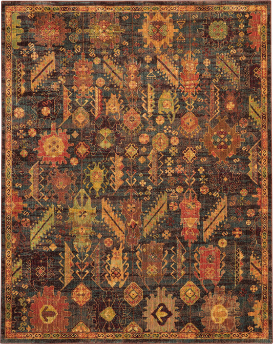 Nourison Home Jewel  Denim  Traditional