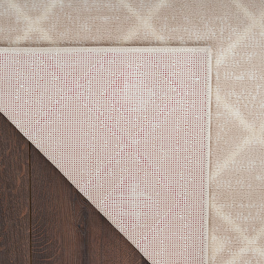 Nourison Home Grafix  Beige  Transitional