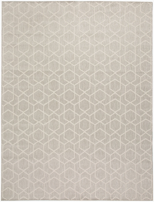 Nourison Home Horizon Indoor/Outdoor  Grey  Contemporary