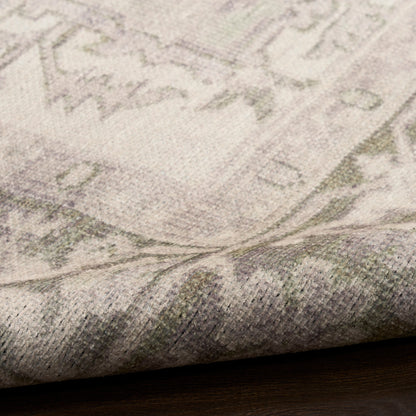 Nourison Home Vintage Washables  Green  Traditional