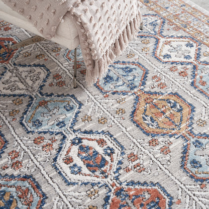 Nourison Home Quarry  Grey Multicolor  Contemporary