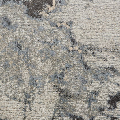 Nourison Home Maxell  Grey  Contemporary