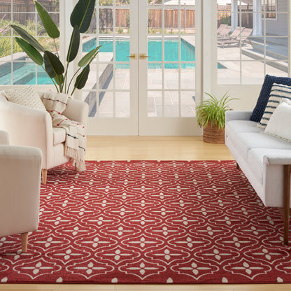 Nourison Home Nourison Essentials  Brick Ivory  Contemporary