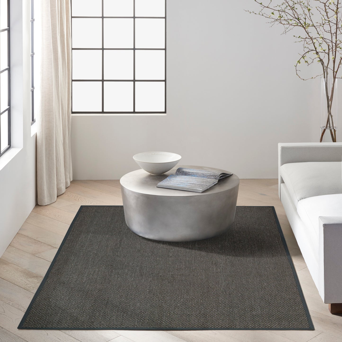 Calvin Klein Kerala  Charcoal  Contemporary