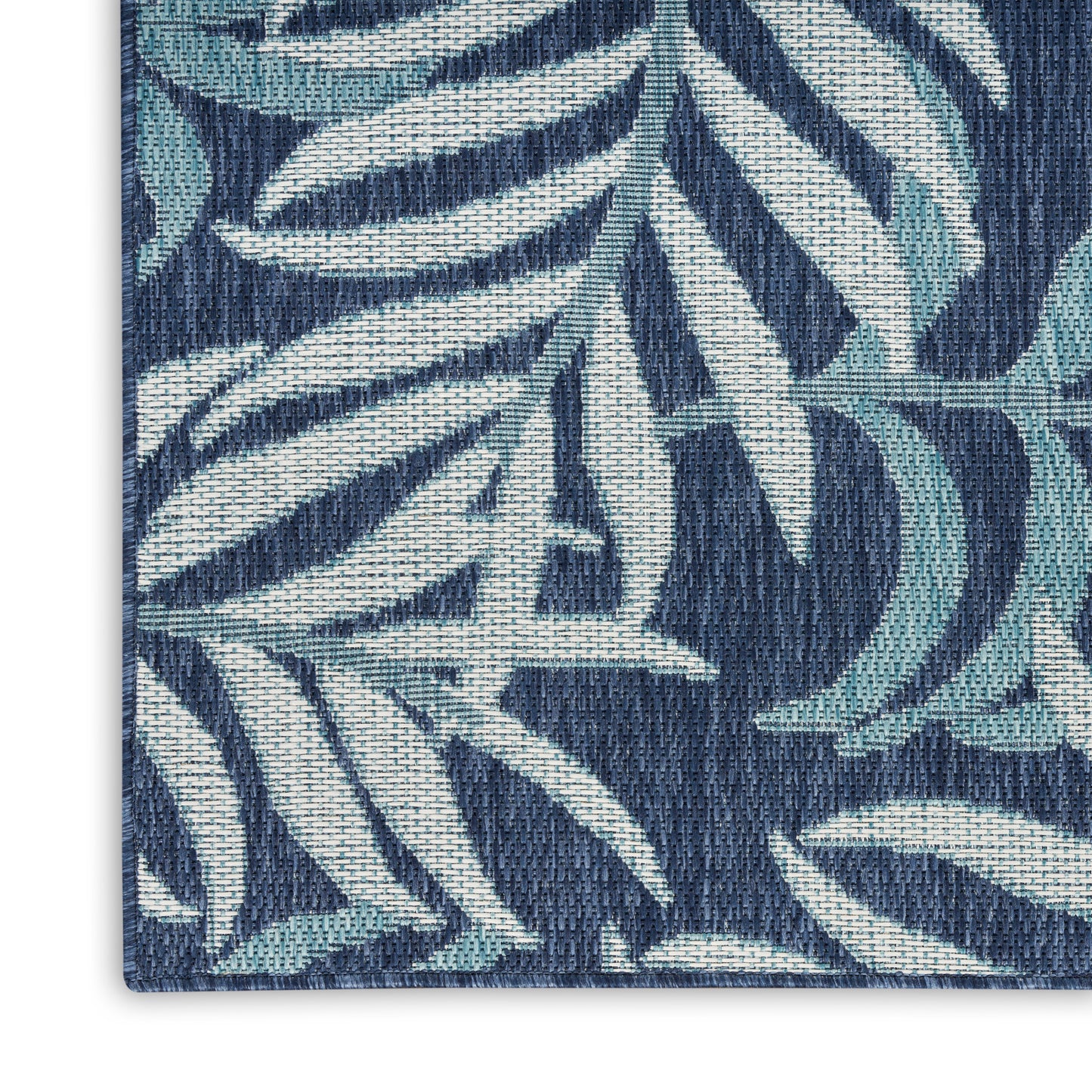 Nourison Home Garden Oasis  Navy  Contemporary