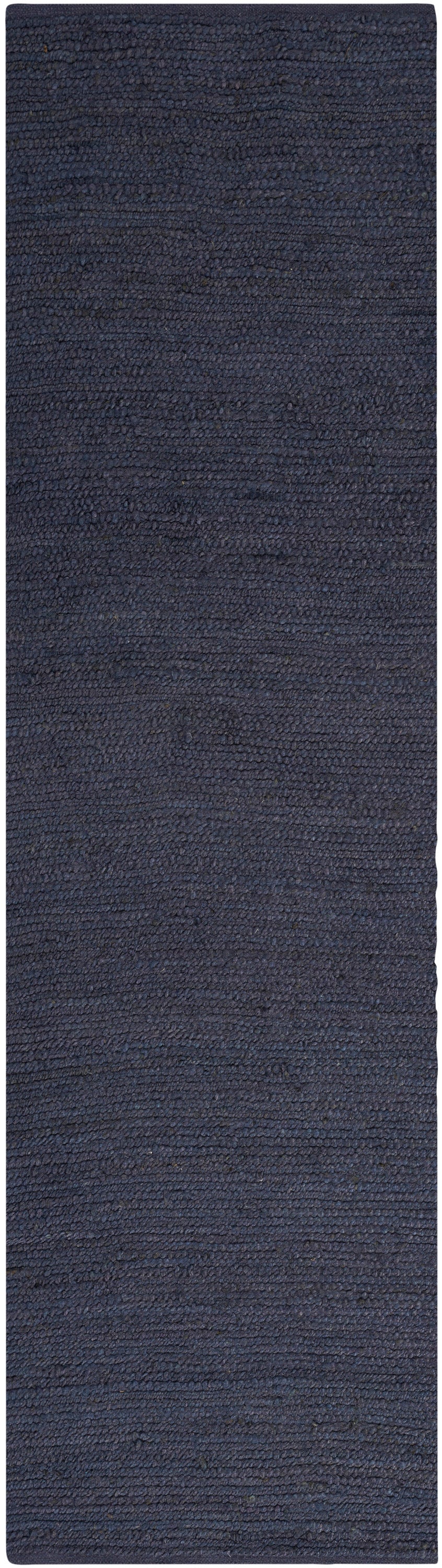 Nourison Home Natural Jute NJT01 Navy Contemporary Hand Woven Rug