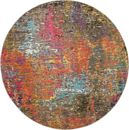 Nourison Home Celestial CES14 Sunset Contemporary Power-loomed Rugs