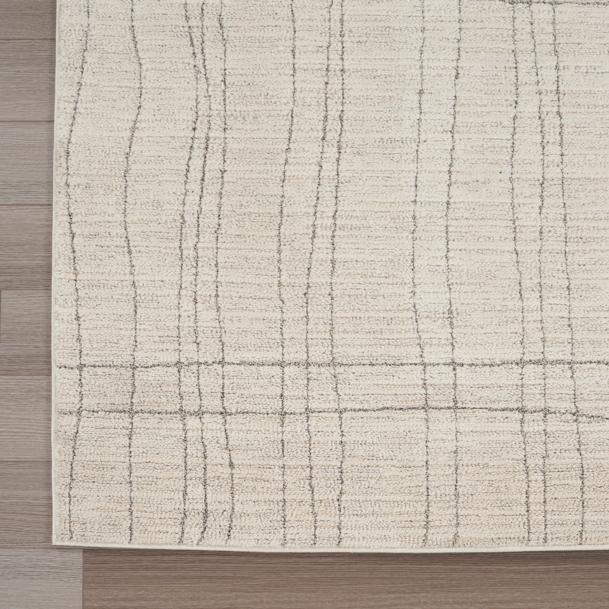 Nourison Home Andes  Ivory Grey  Contemporary
