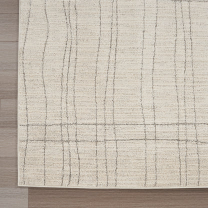 Nourison Home Andes  Ivory Grey  Contemporary