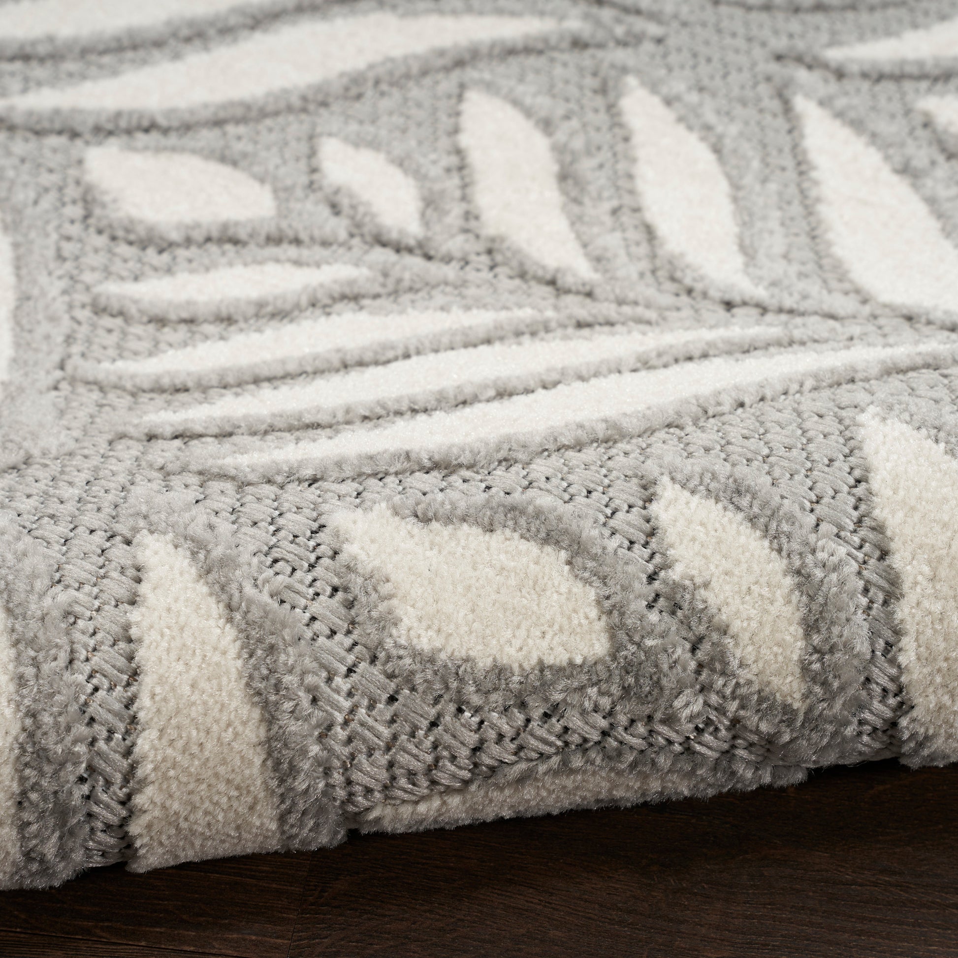 Nourison Home Aloha  Grey  Contemporary