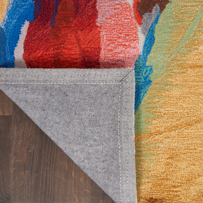 Nourison Home Symmetry  Multicolor  Contemporary