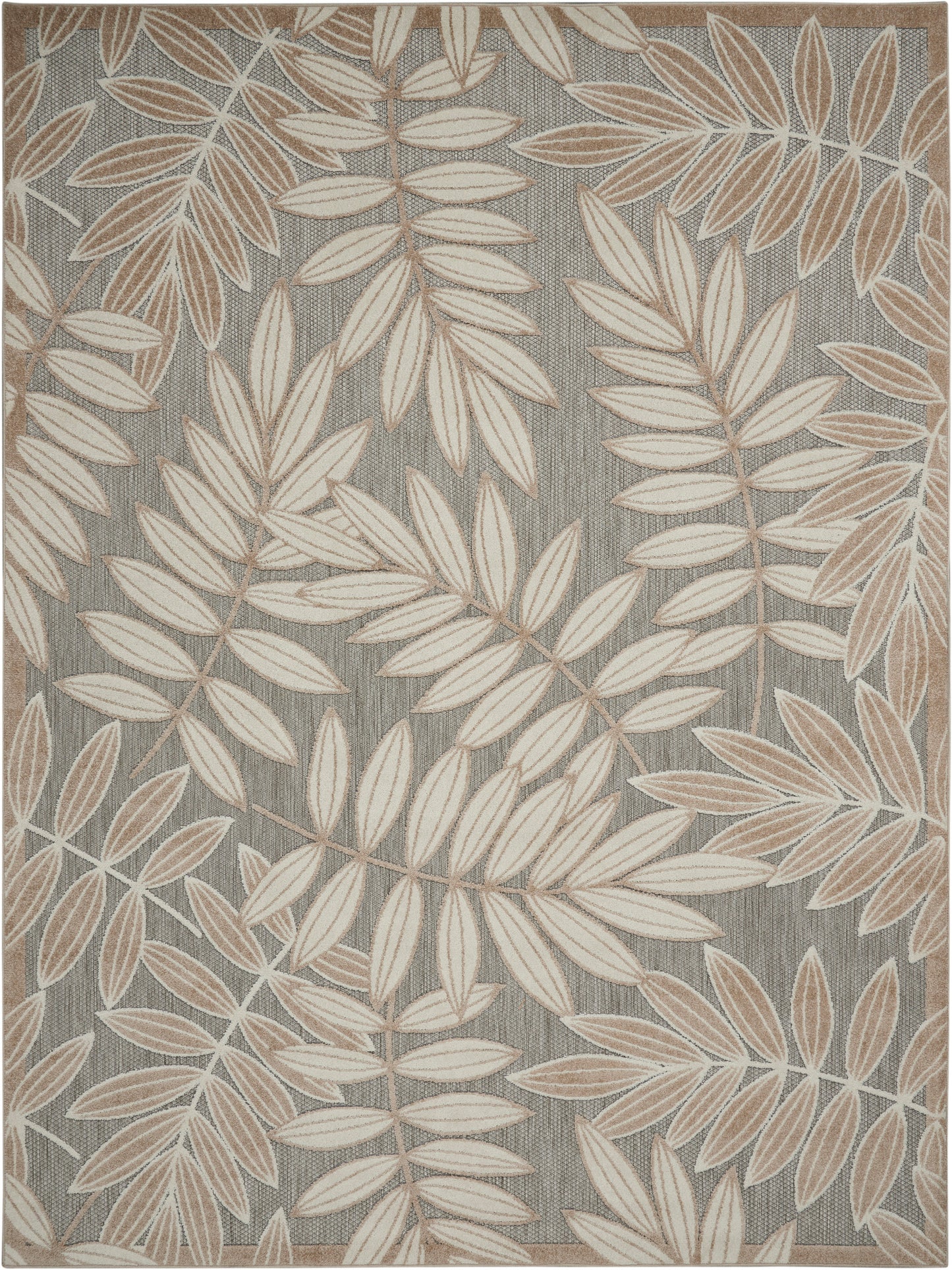 Nourison Home Aloha ALH18 Natural Contemporary Power-loomed Rugs