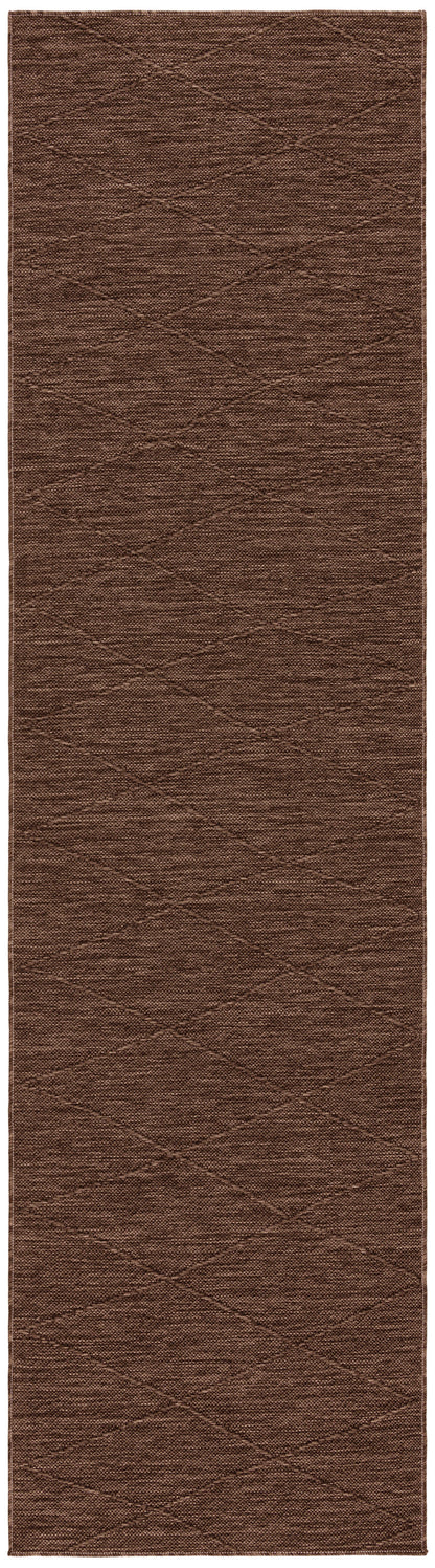 Nourison Home Washable Solutions WSL01 Mocha Contemporary Power-loomed Rug
