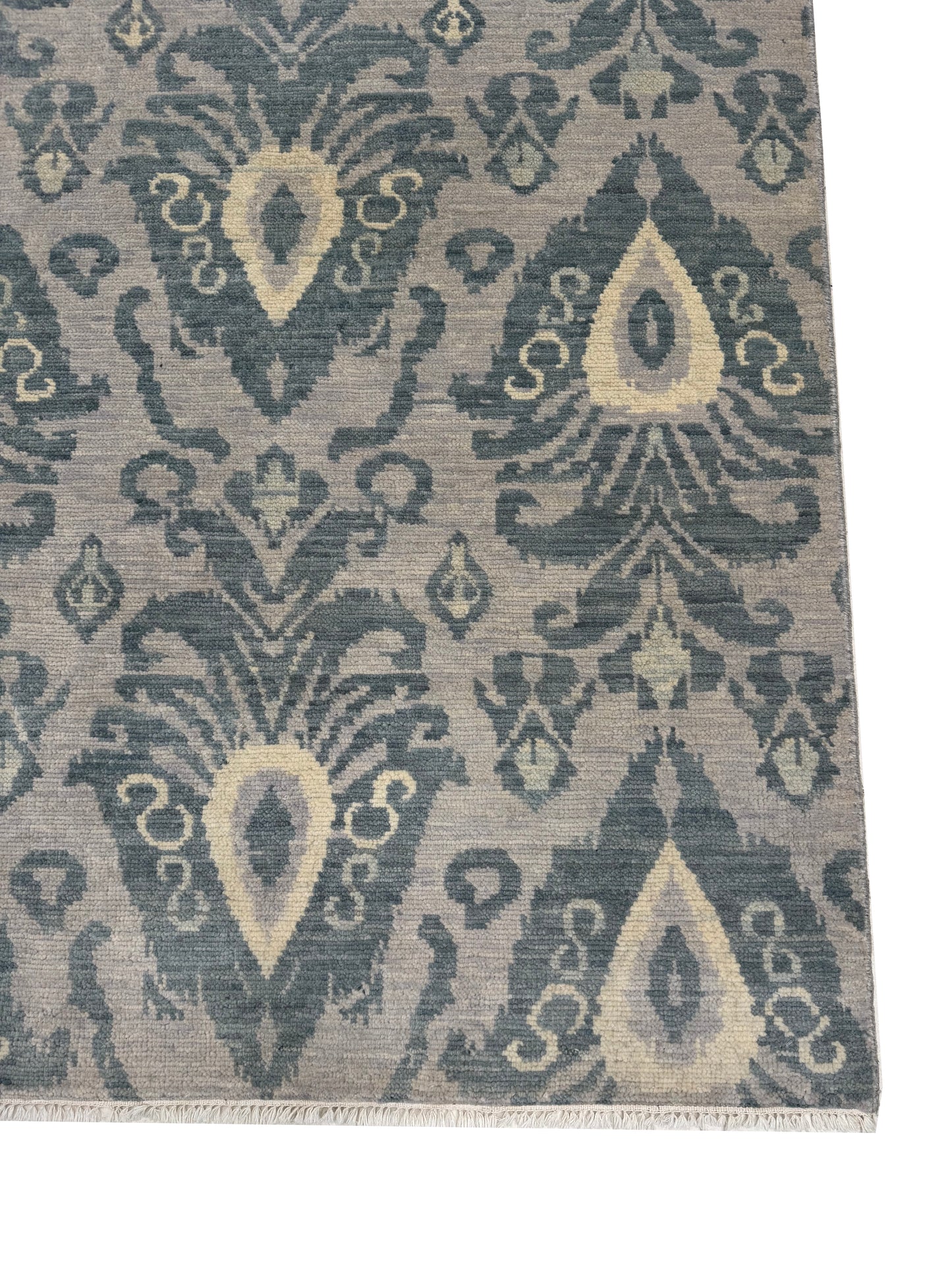 Artisan Samara Silver Transitional Knotted Rug