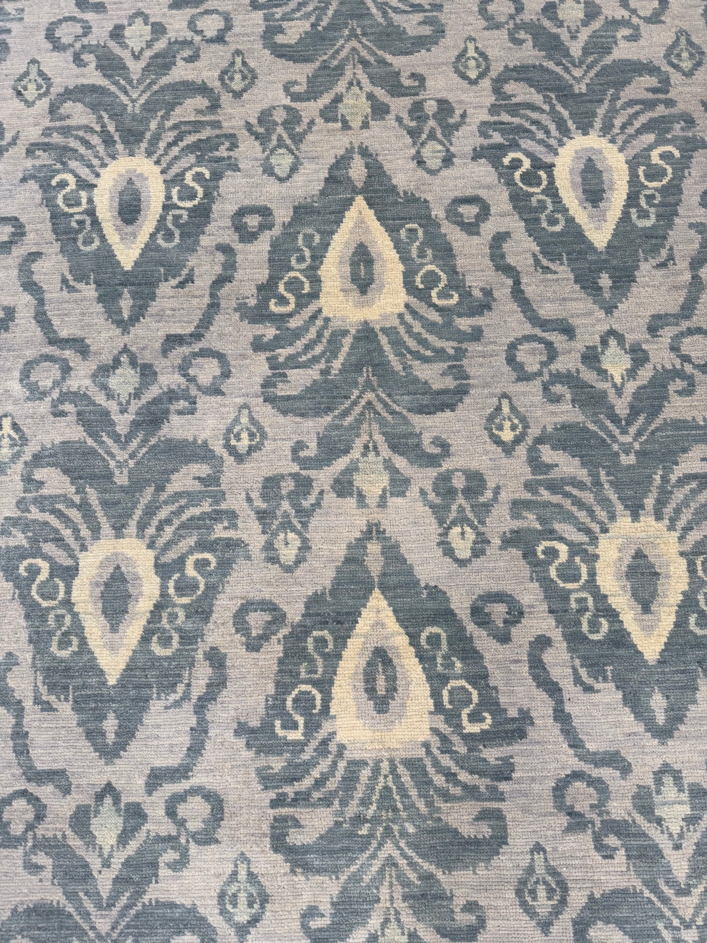 Artisan Samara Silver Transitional Knotted Rug