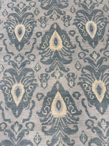Artisan Samara Silver Transitional Knotted Rug