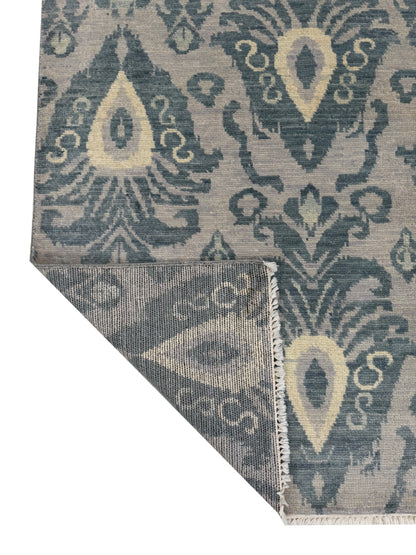 Artisan Samara Silver Transitional Knotted Rug