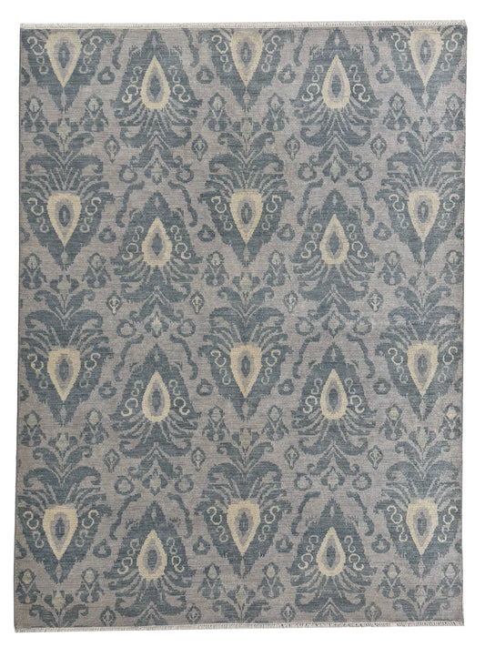 Artisan Samara Silver Transitional Knotted Rug