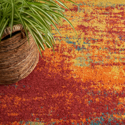 Nourison Home Nourison Essentials  Flame  Contemporary