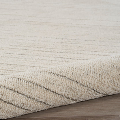 Nourison Home Andes  Ivory Grey  Contemporary