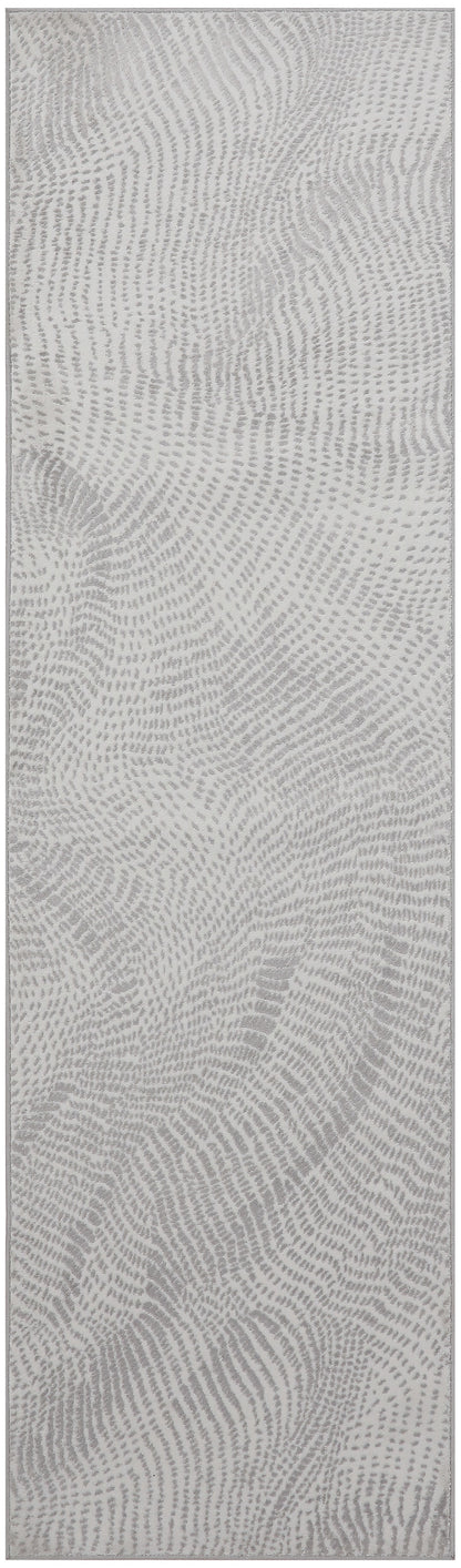 DKNY Central Park West CEP01 Grey Contemporary Power-loomed Rug