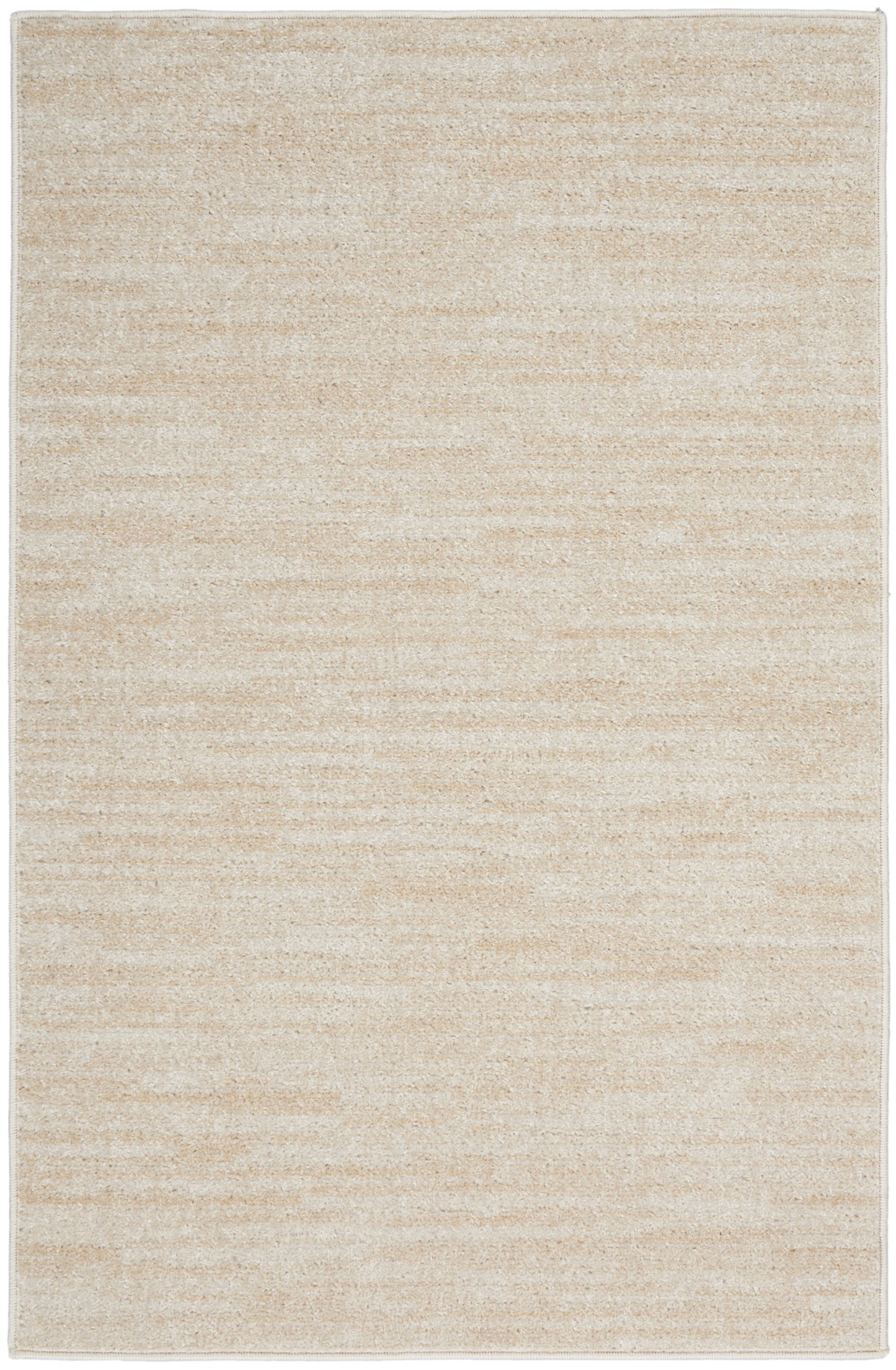 Nourison Home Nourison Essentials NRE01 Ivory Beige Contemporary Power-loomed Rug