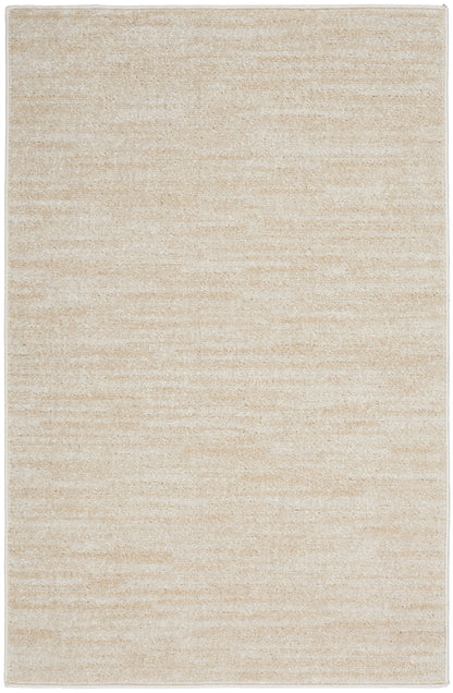 Nourison Home Nourison Essentials NRE01 Ivory Beige Contemporary Power-loomed Rug