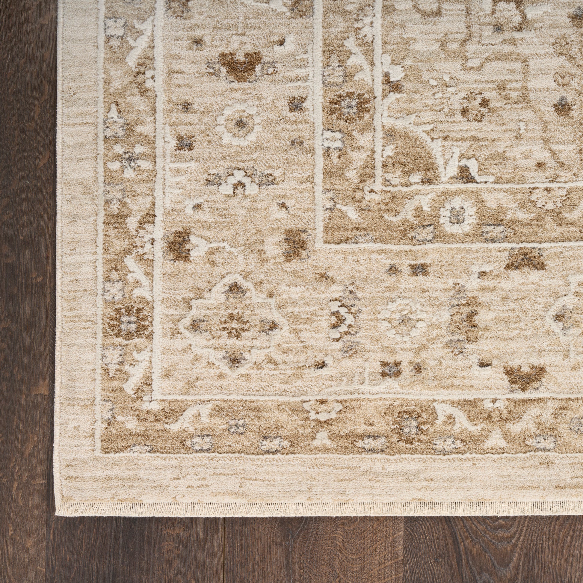 Nourison Home Retreat  Beige  Traditional