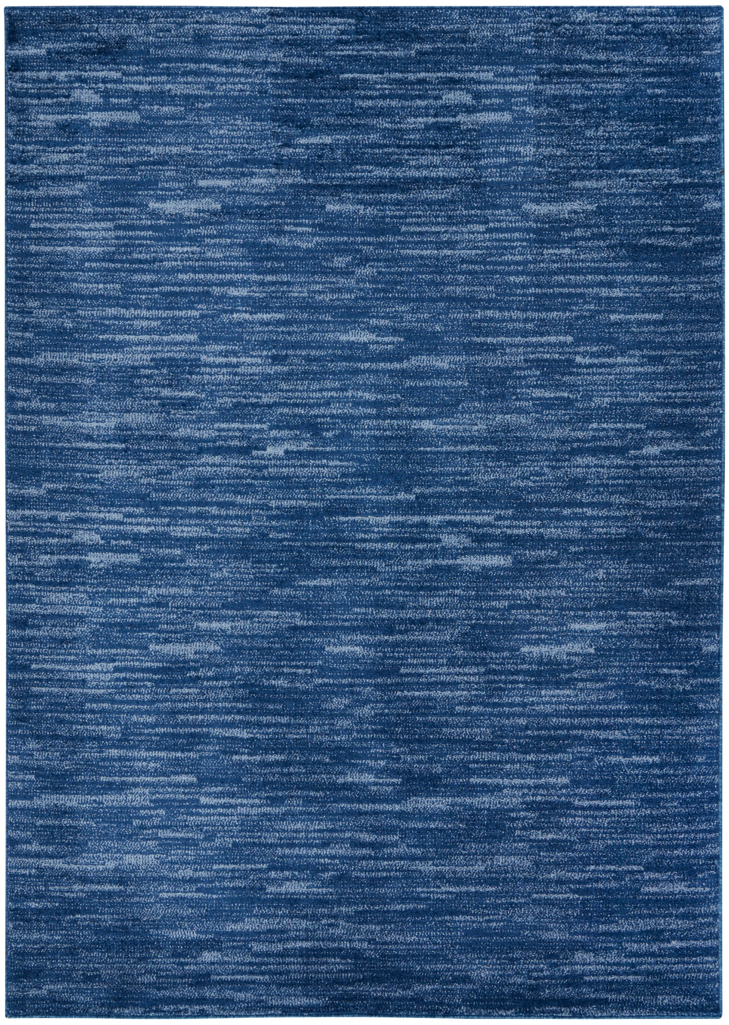 Nourison Home Nourison Essentials NRE01 Navy Blue Contemporary Power-loomed Rug