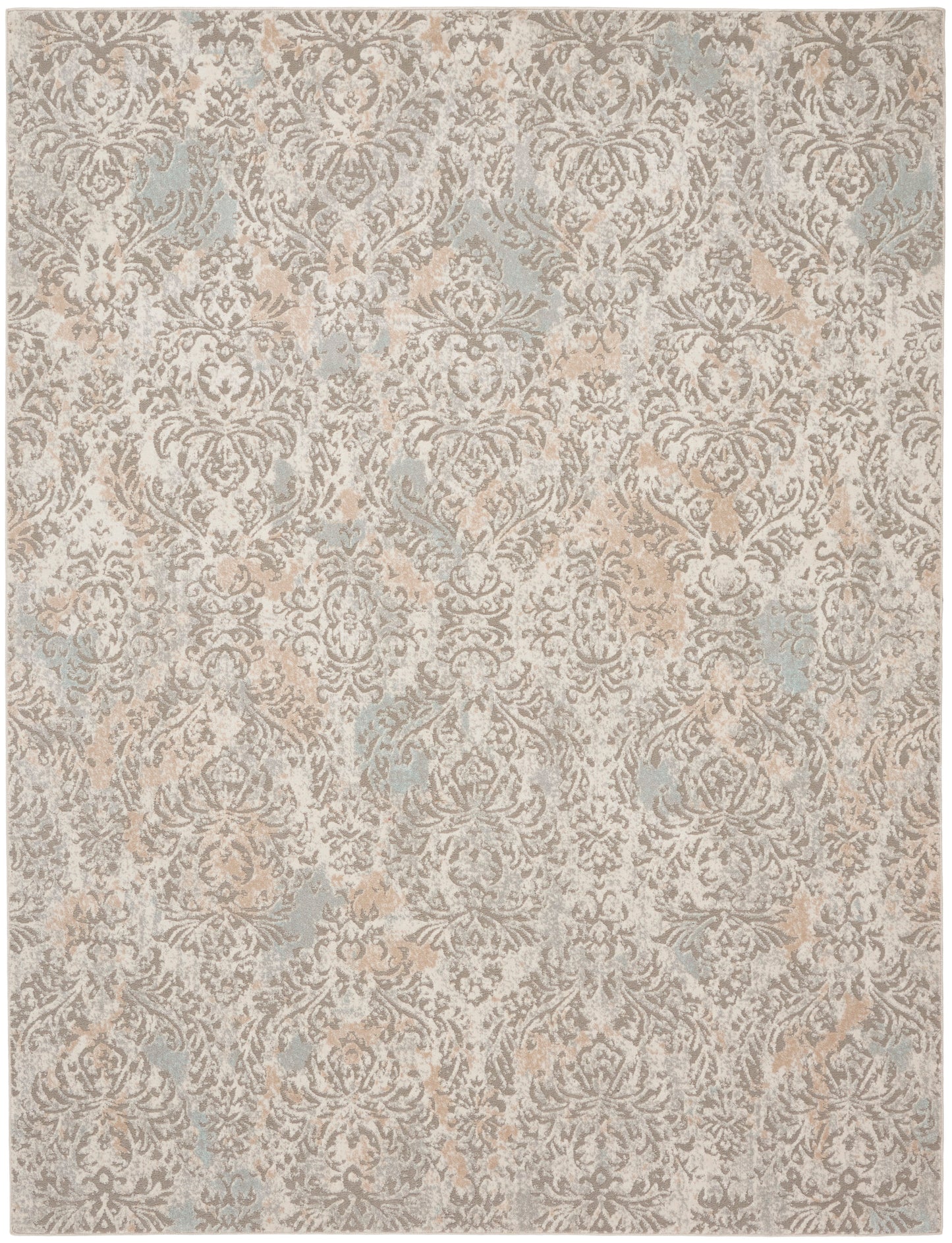 Nourison Home Marmara  Grey Ivory  Contemporary