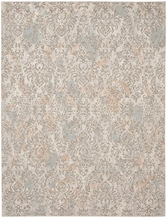 Nourison Home Marmara  Grey Ivory  Contemporary