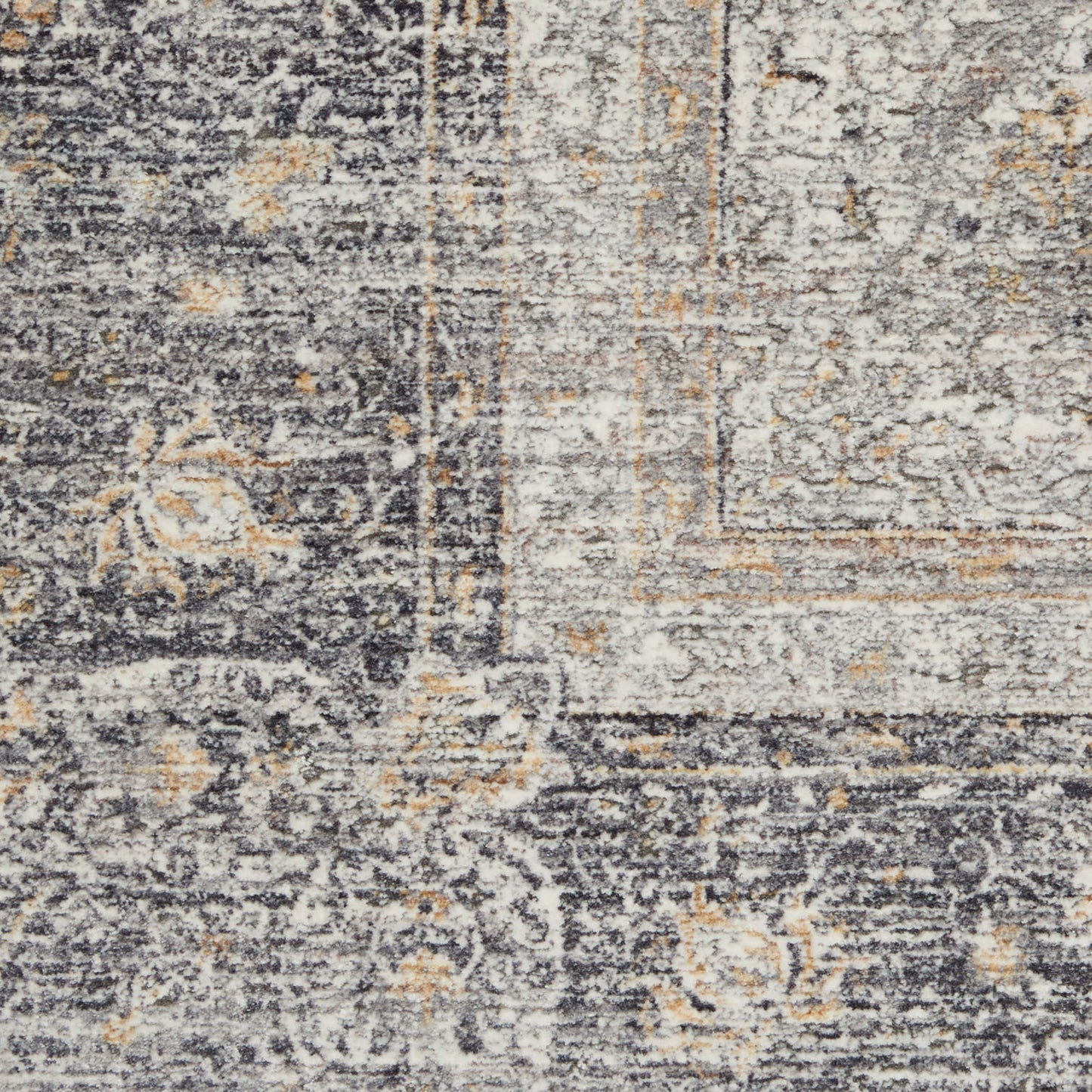 Nourison Home Starry Nights  Charcoal Crème  Traditional