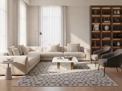 Artisan Mary Fog Contemporary Knotted Rug