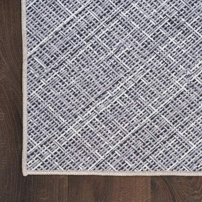 Nourison Home Nourison Washables  Grey  Contemporary