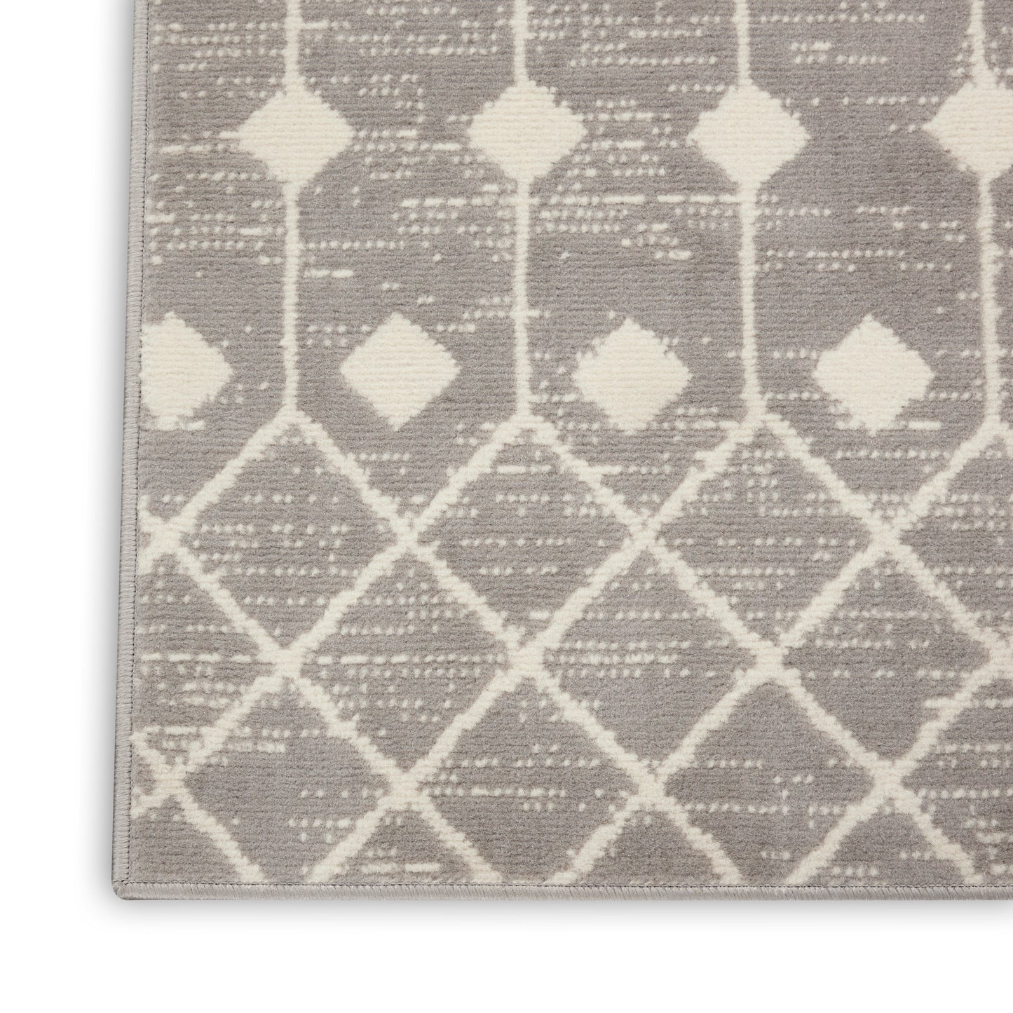 Nourison Home Grafix  Grey  Transitional