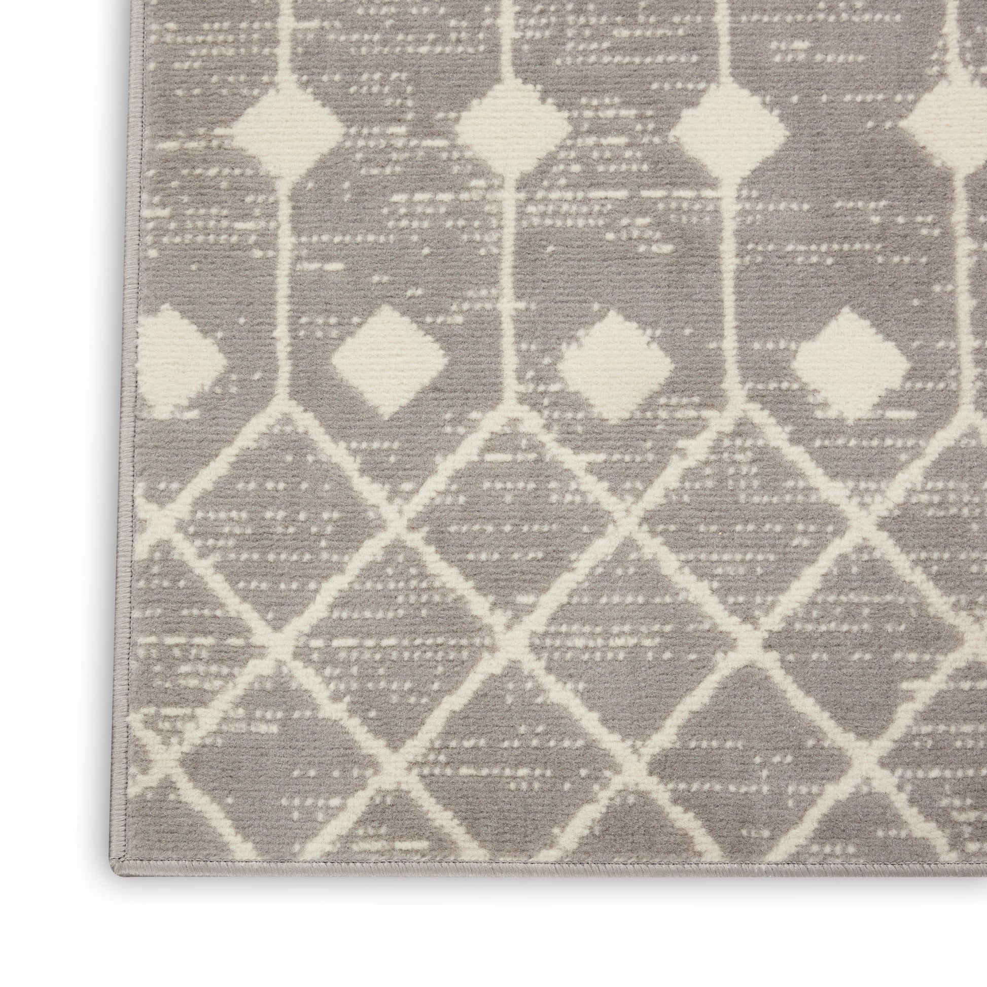 Nourison Home Grafix  Grey  Transitional