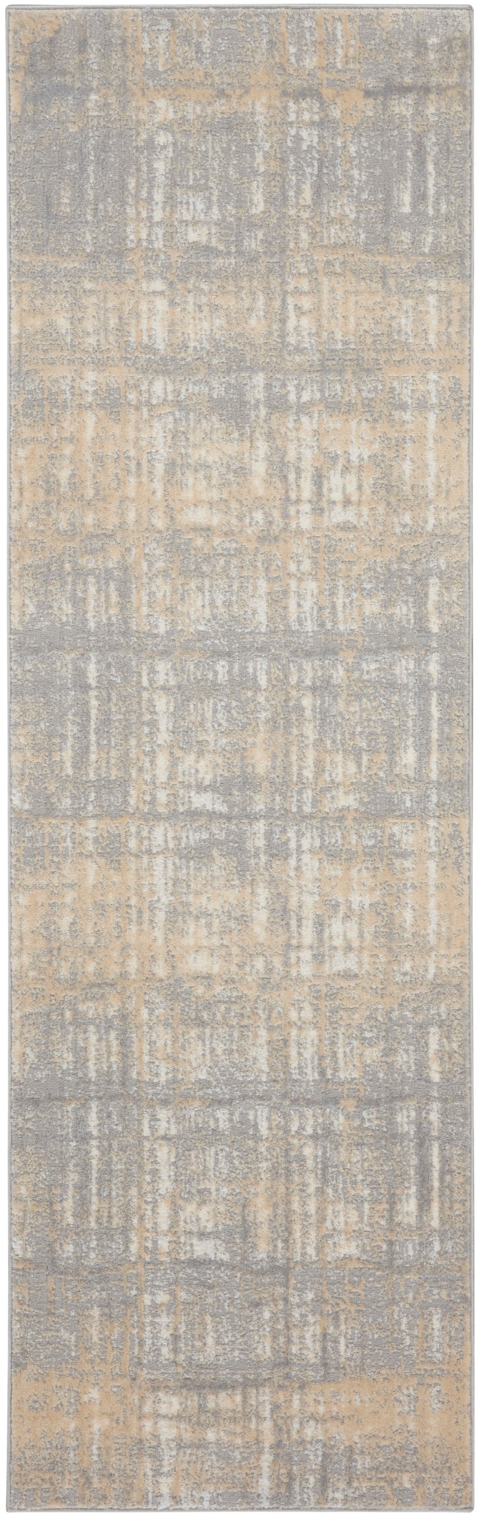 Calvin Klein CK005 Enchanting ECH05 Grey Ivory Contemporary Power-loomed Rug