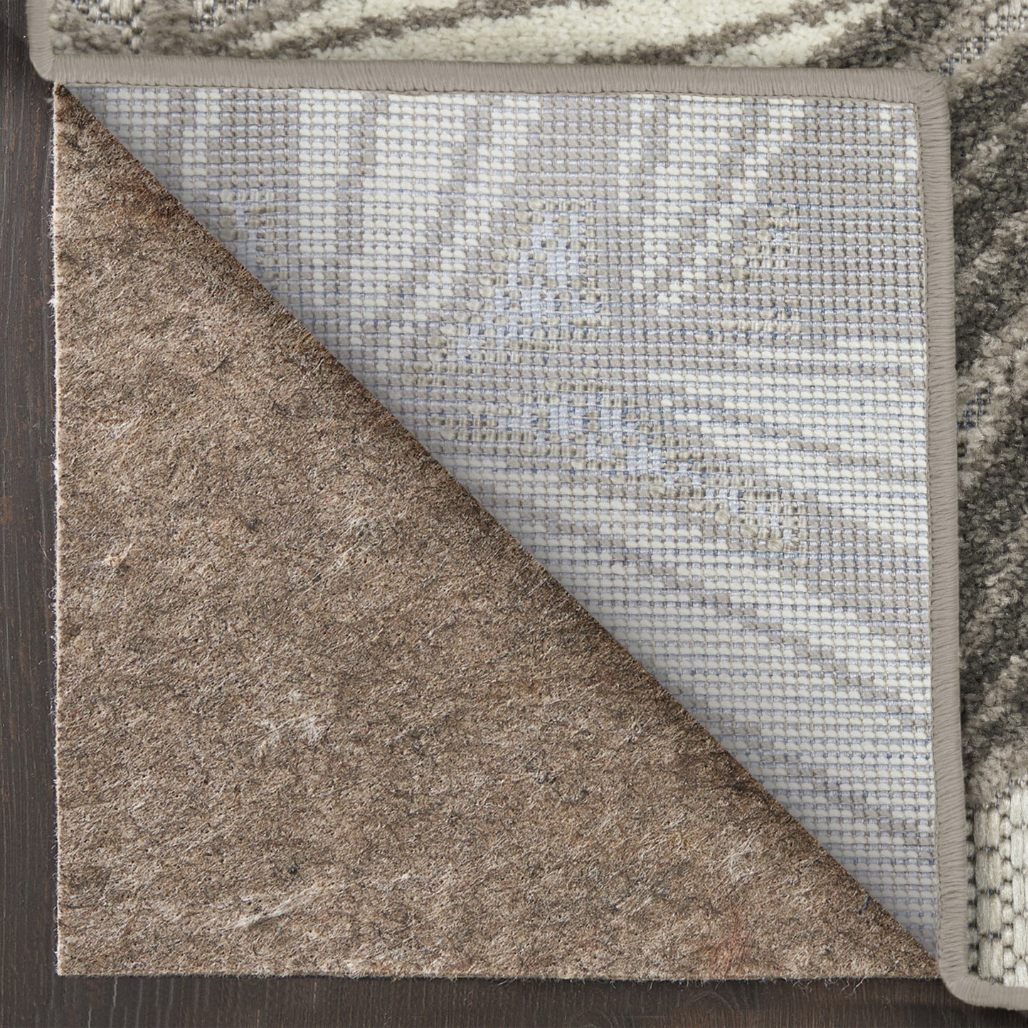 Nourison Home Aloha  Grey Blue  Contemporary
