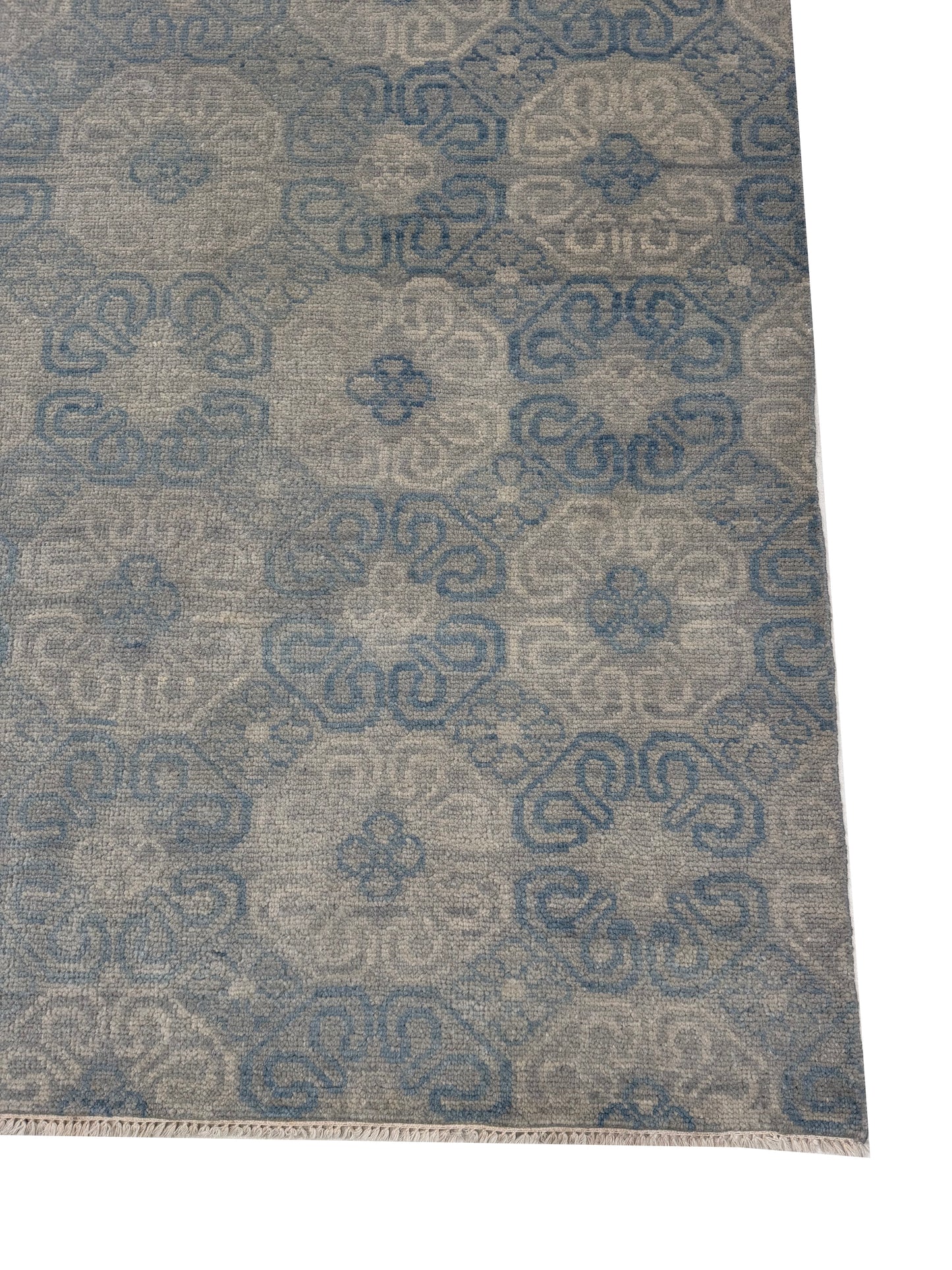Artisan Samara Beige Grey Transitional Knotted Rug