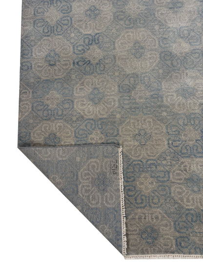Artisan Samara Beige Grey Transitional Knotted Rug
