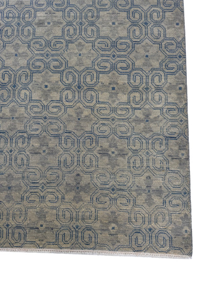 Artisan Samara Grey Beige Transitional Knotted Rug